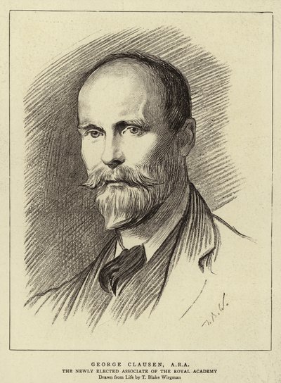 George Clausen, ARA by Theodore Blake Wirgman